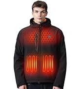 Amazon.com: MIDIAN Heated Jacket with Battery Pack Down